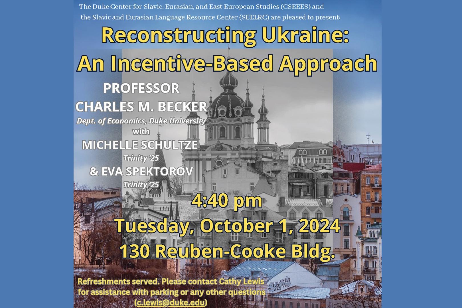 Reconstructing Ukraine talk Oct 1